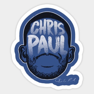 Chris Paul Golden State Player Silhouette Sticker